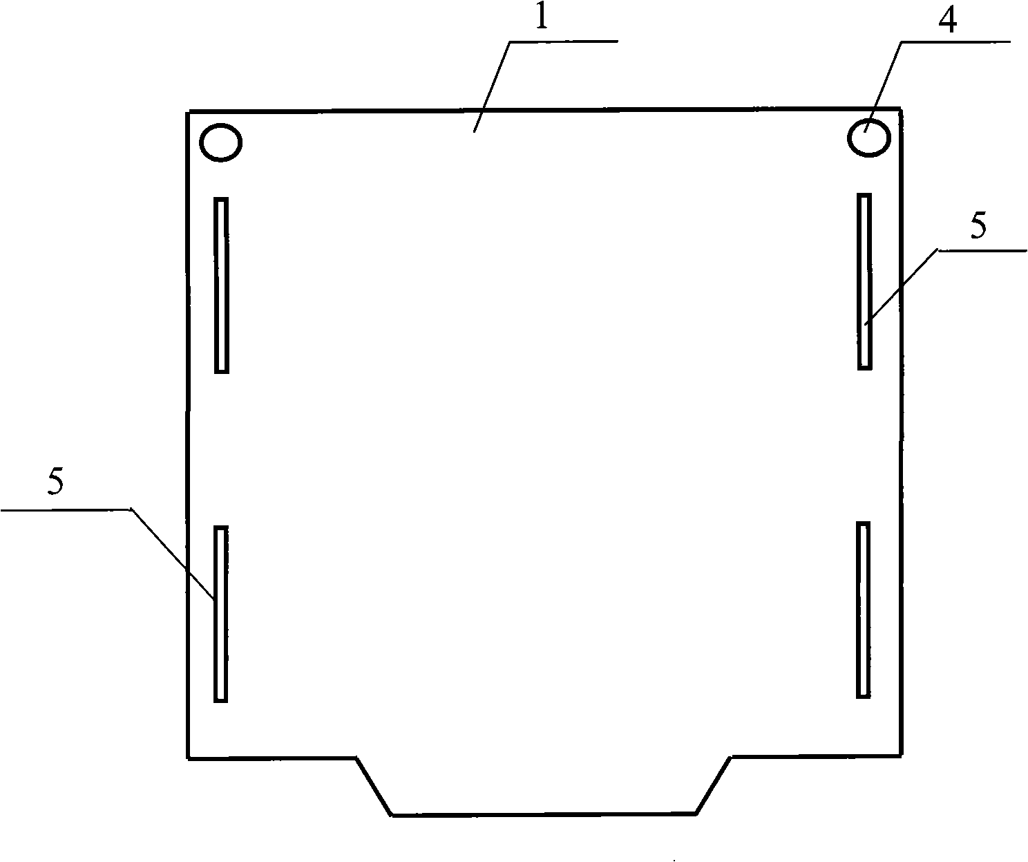 Method for maintaining indoor busbar knife brake movable contact without power-off of high pressure busbar