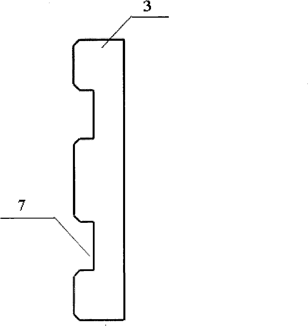 Method for maintaining indoor busbar knife brake movable contact without power-off of high pressure busbar