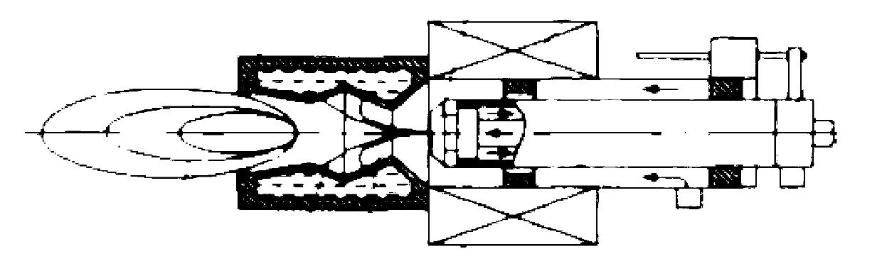 Aero-engine air rotational flow plasma igniter