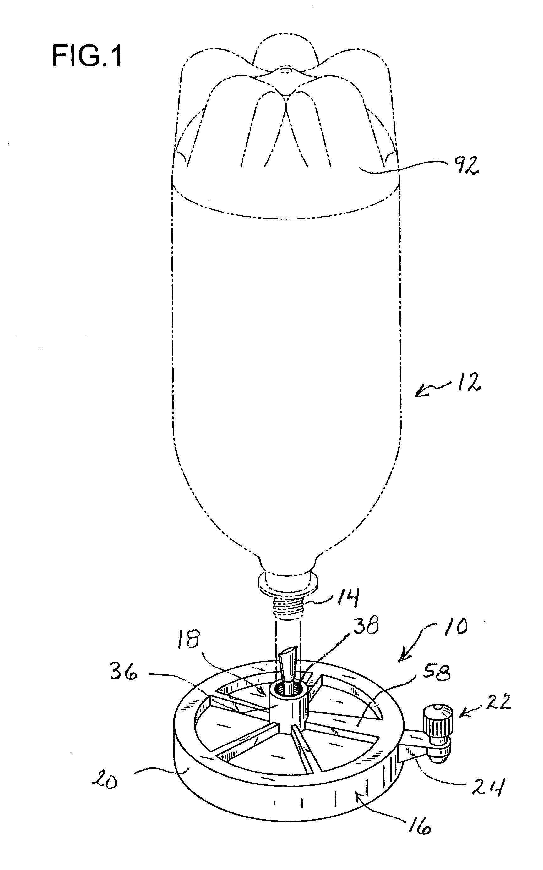 Liquid container valve system