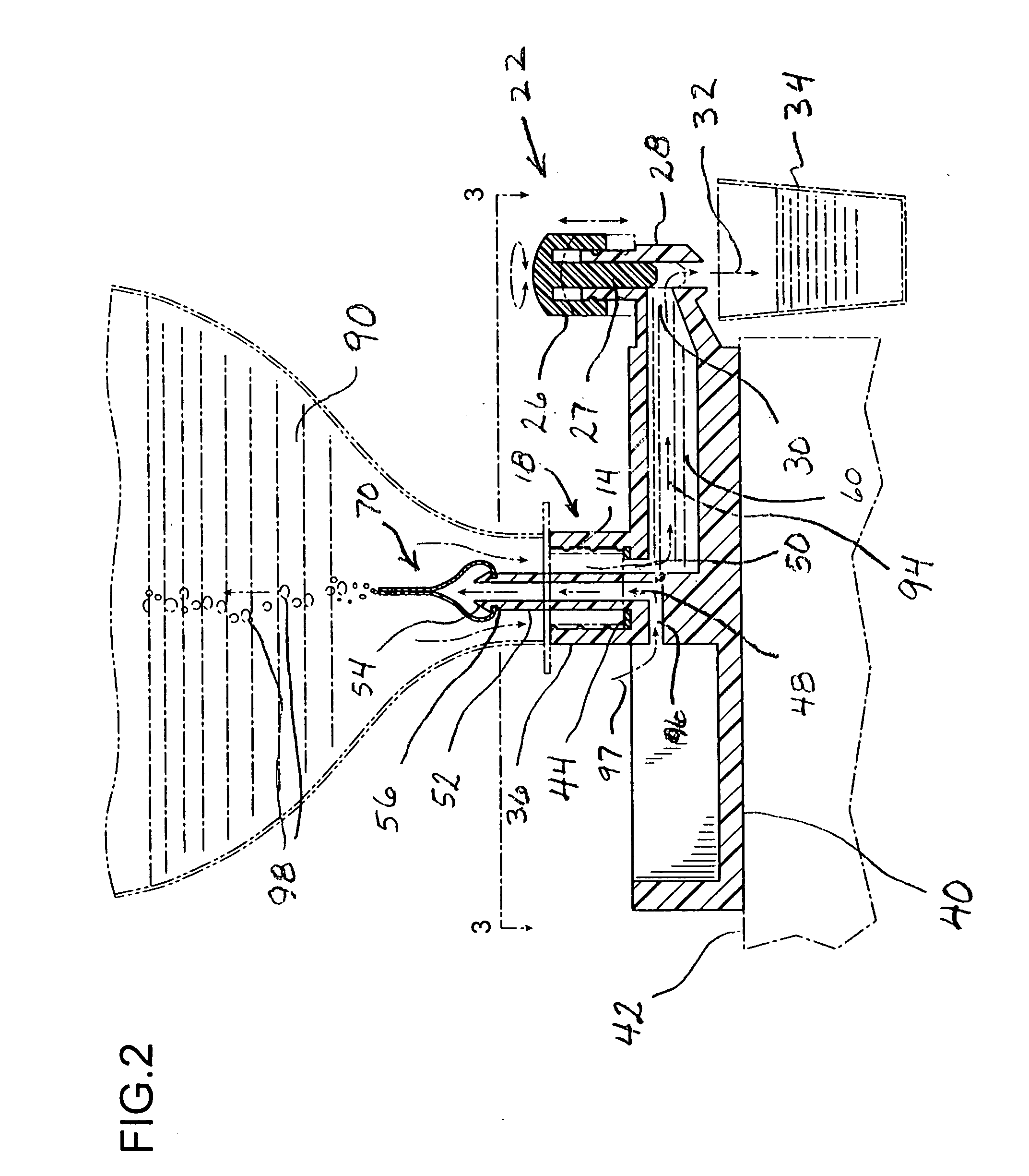 Liquid container valve system