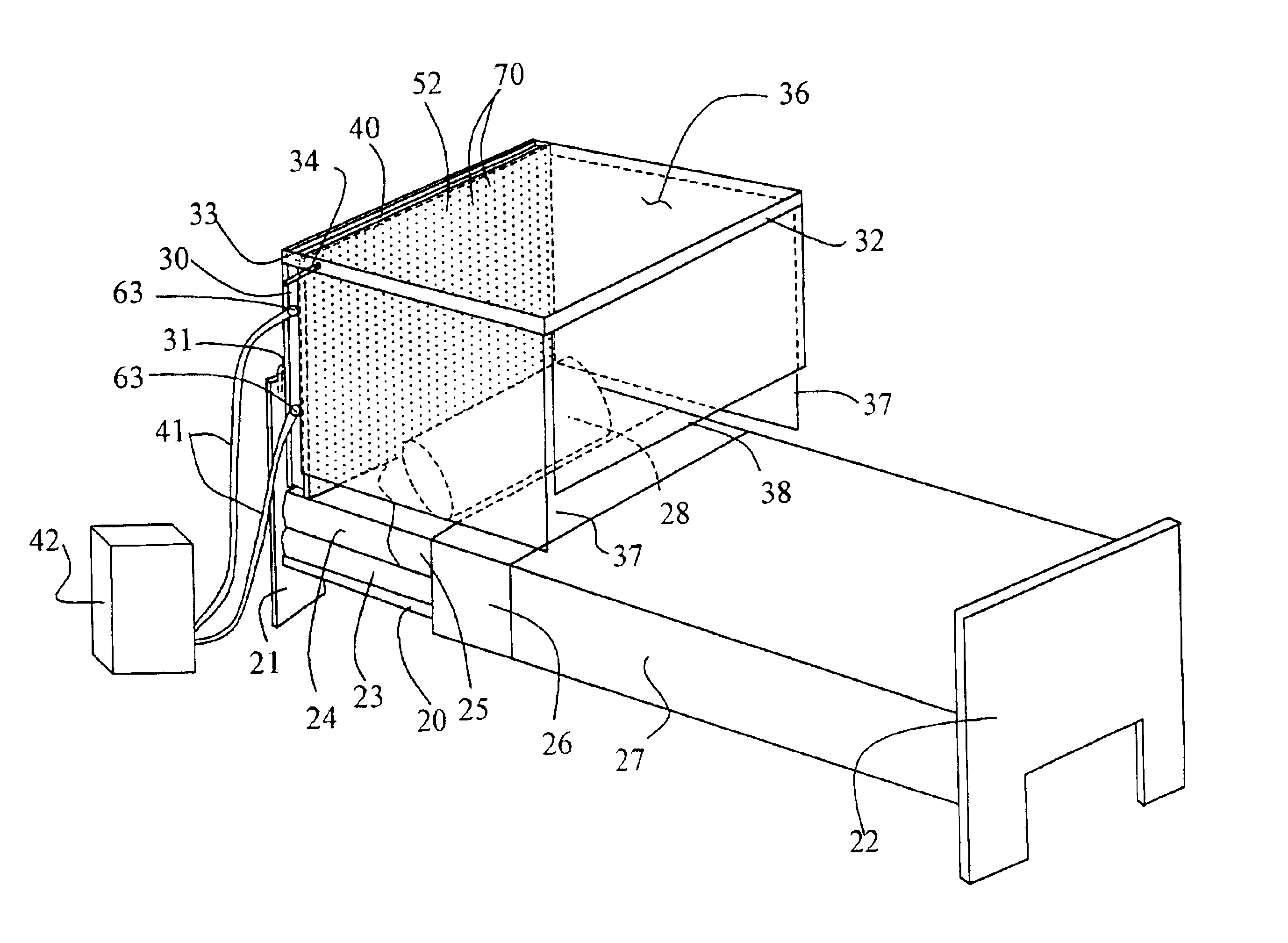 Canopy air delivery system