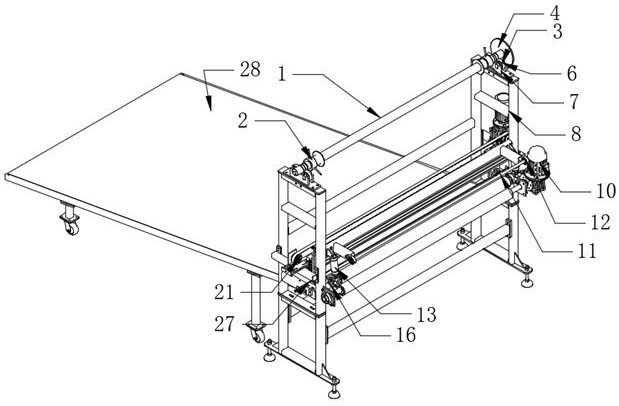 Automatic paper cutting machine for production line