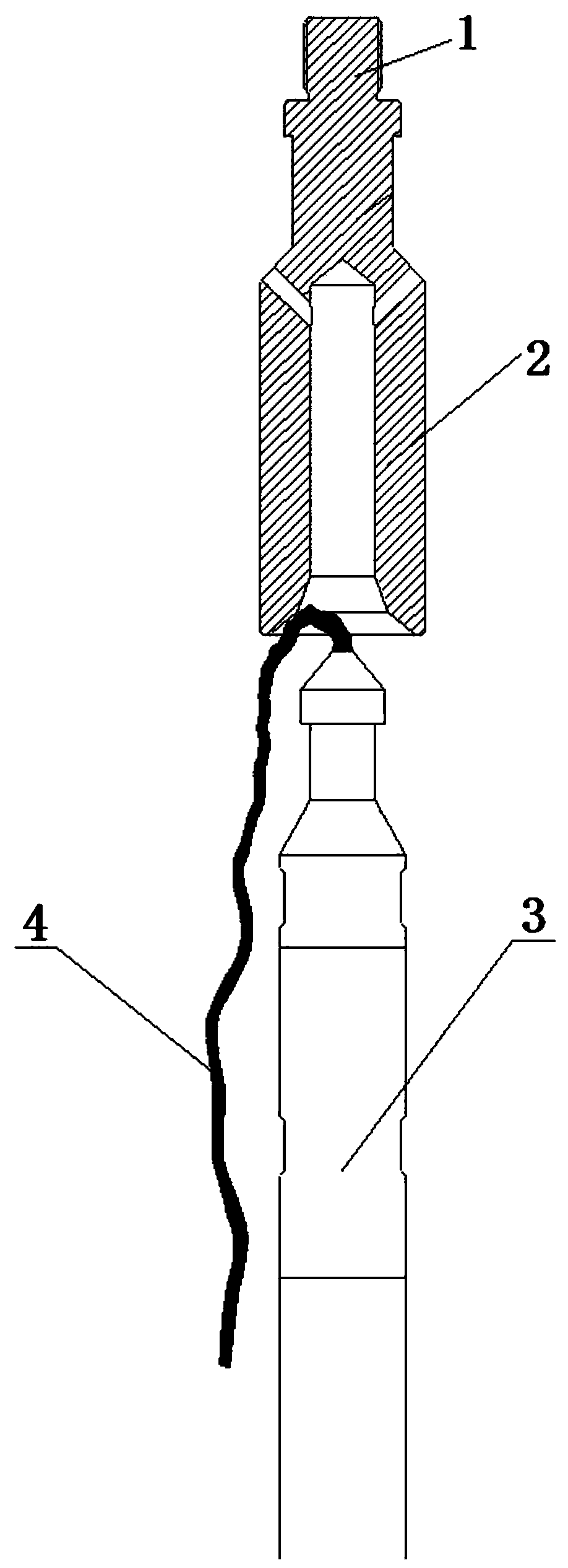 Underground short cable cutter and use method for same