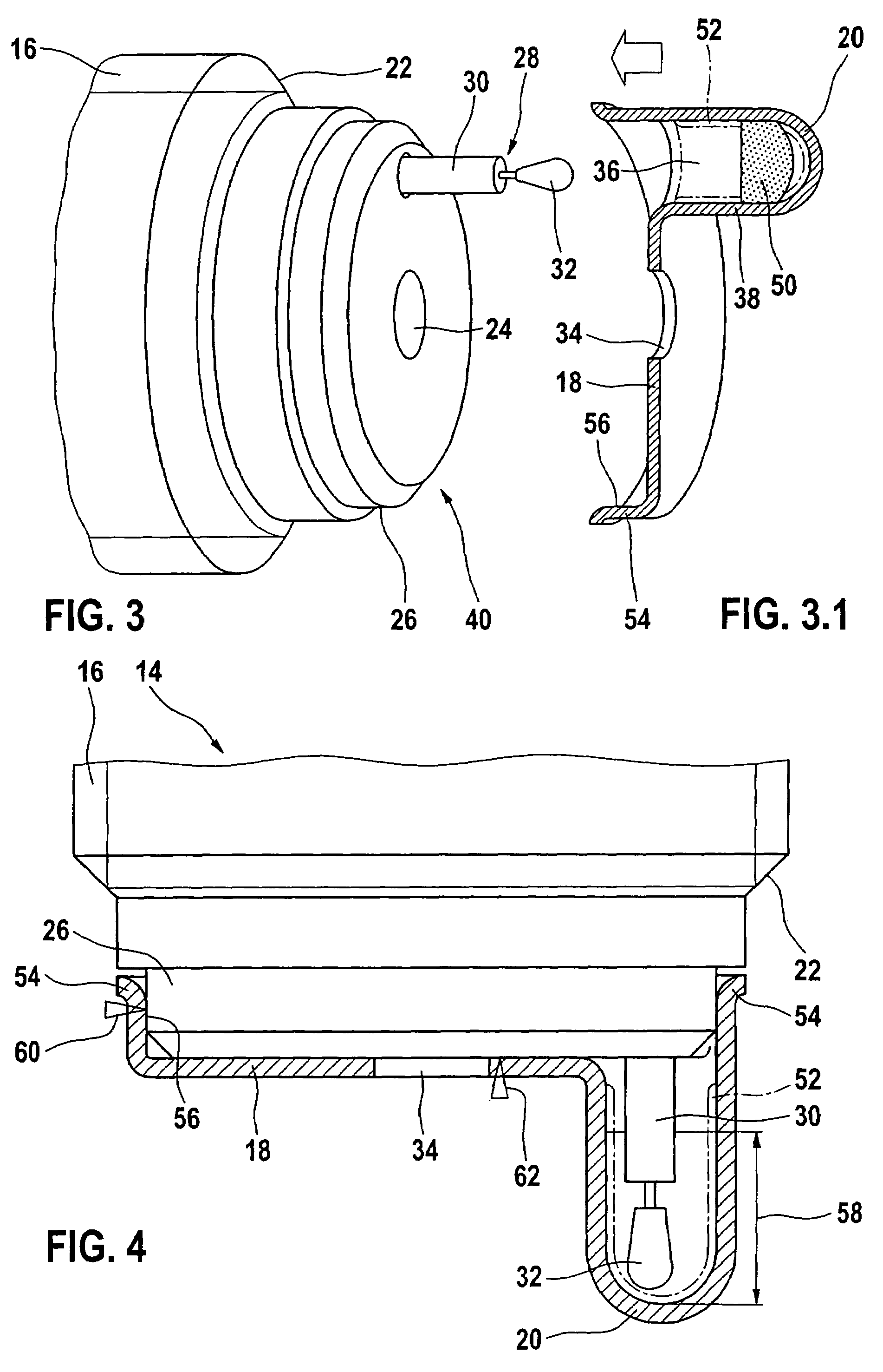 Combined pressure and temperature sensor