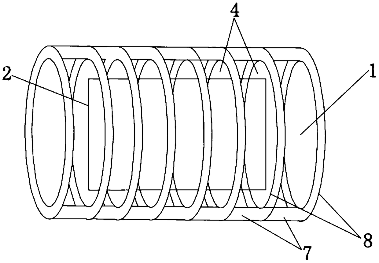 Medicated release device for use in the uterus