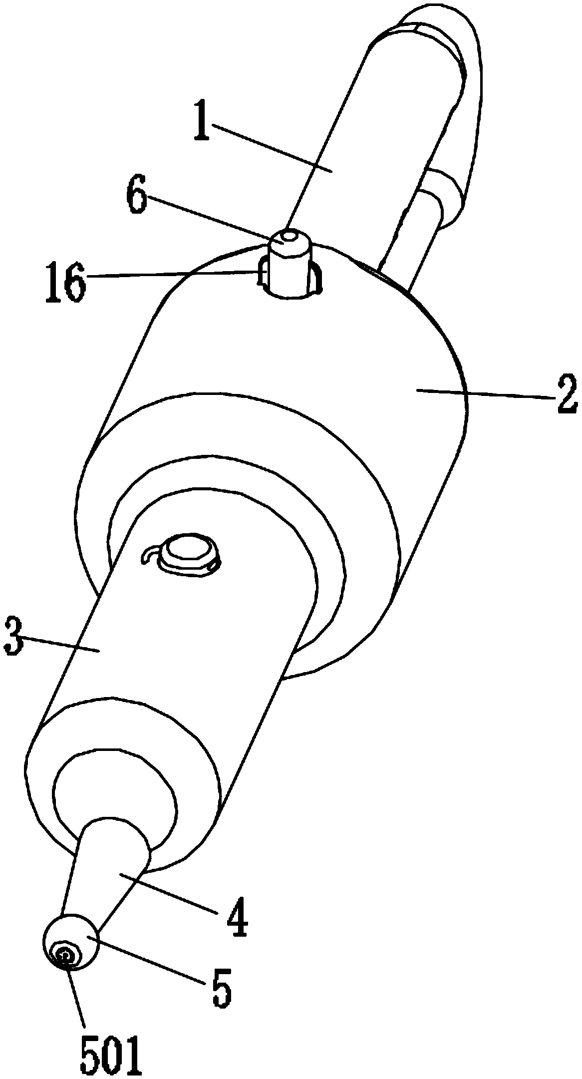 Medicament feeding machine for nursing of otolaryngology department