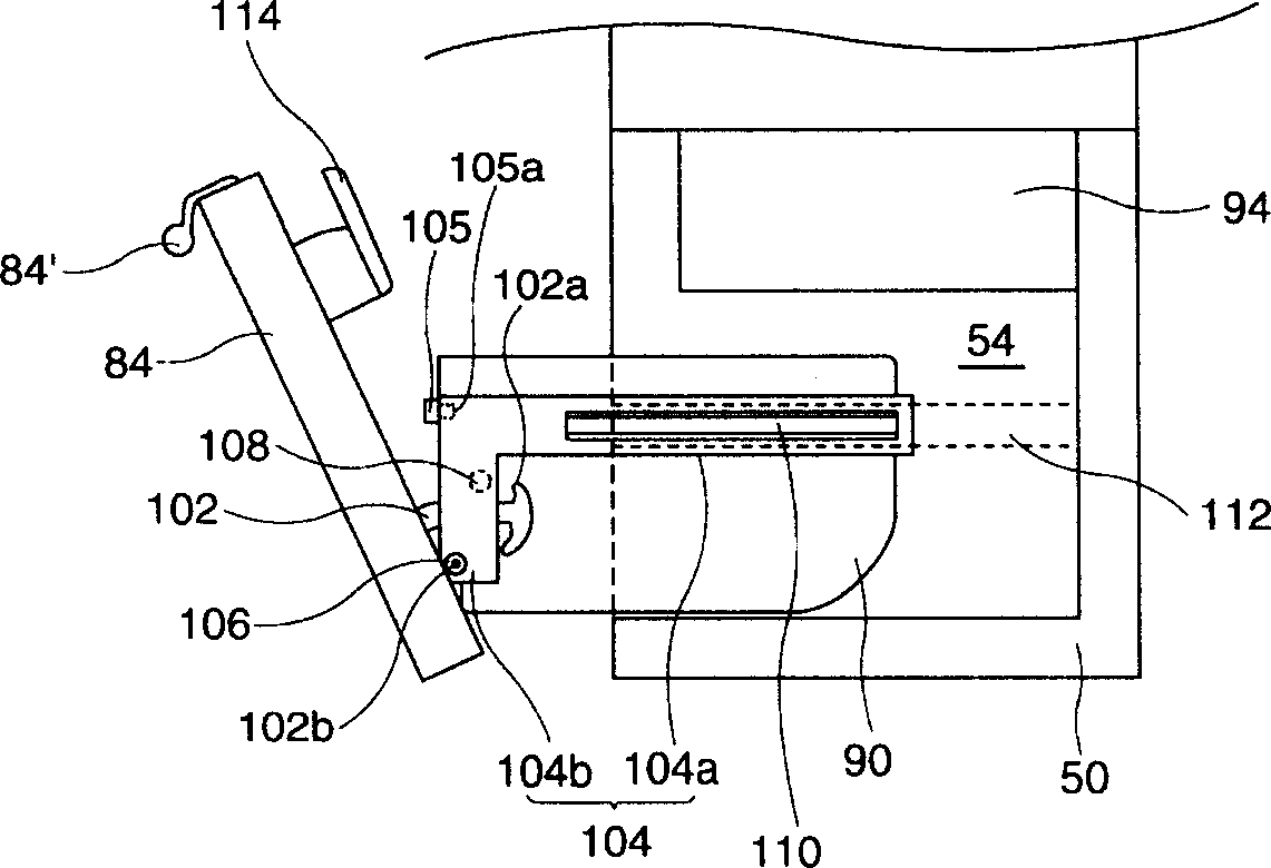 Drawer type door open/close structure for electric refrigerator