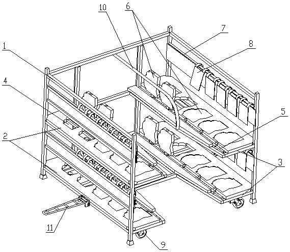 Vehicle rack for front and rear bumpers