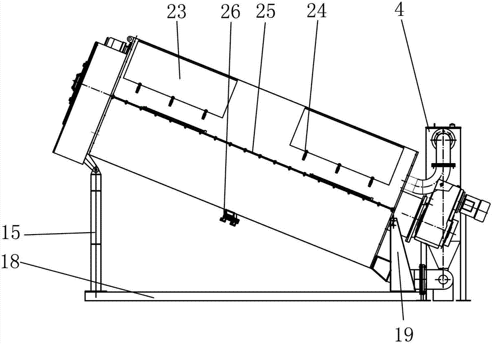 Device for integrating extrusion and dehydration