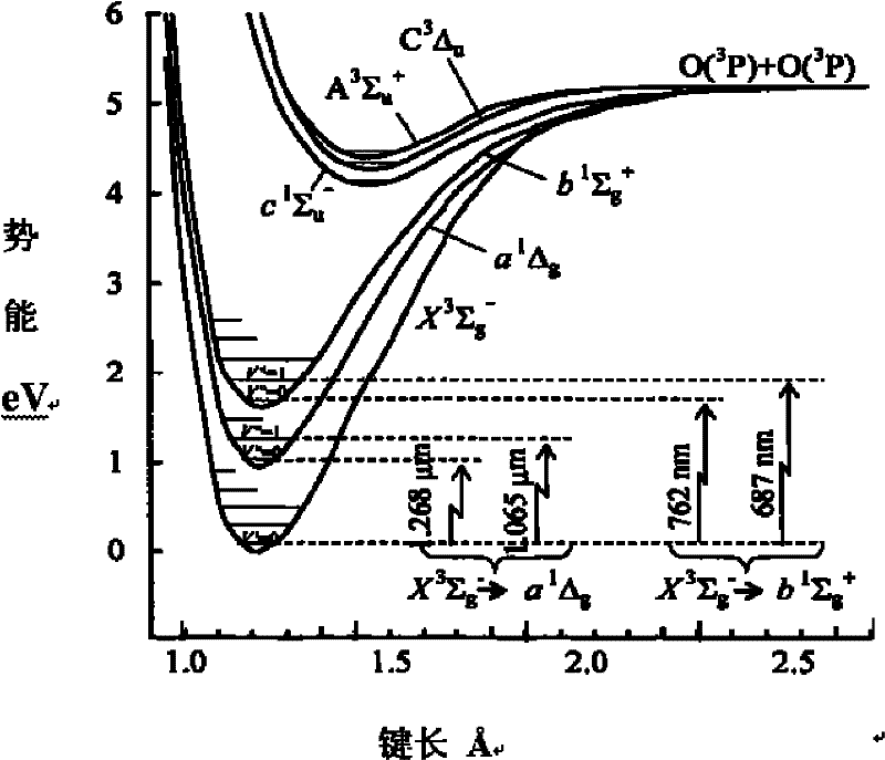 Combustion-supporting method by activating oxygen molecules by using laser