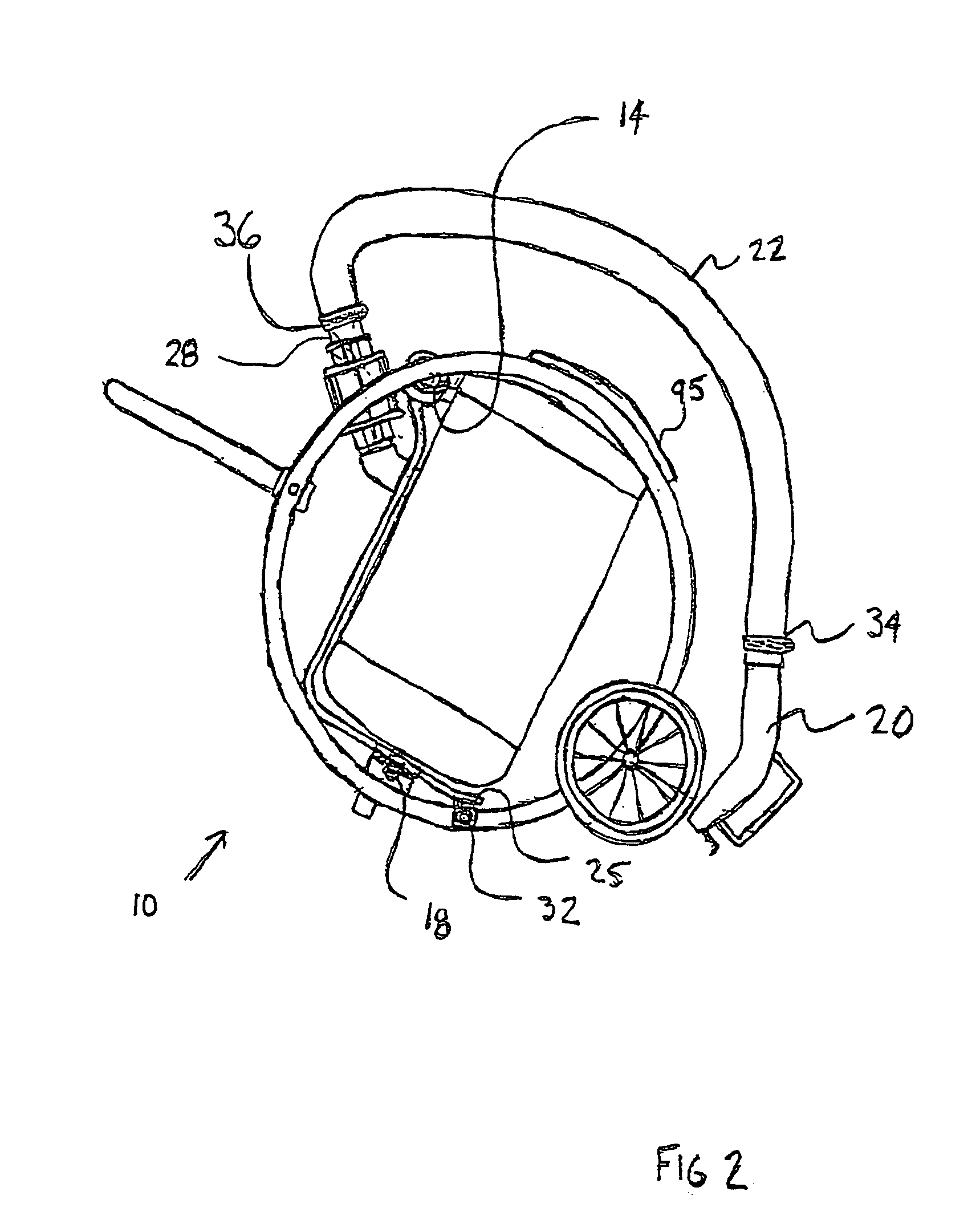 Inflating device for tires