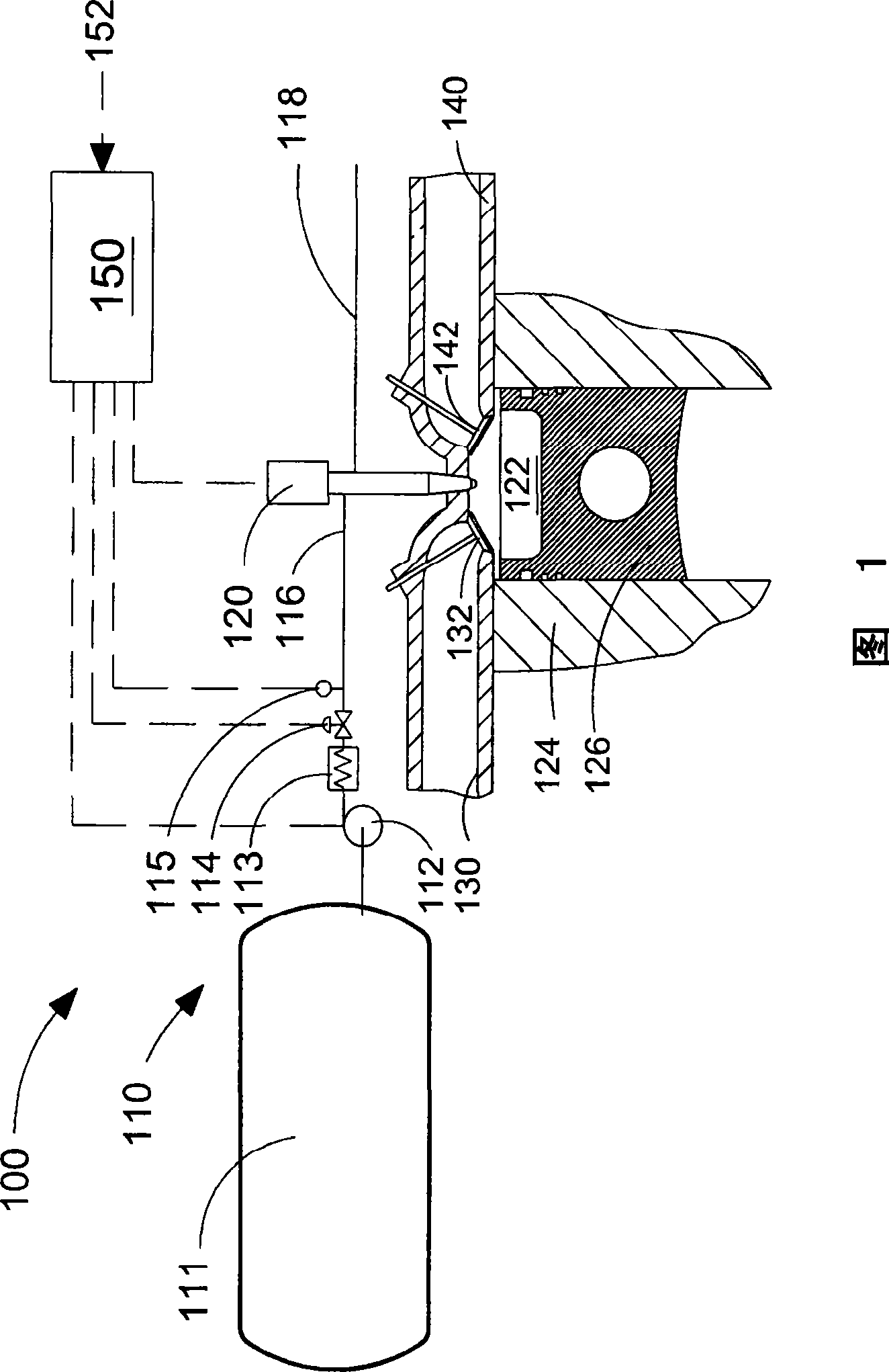 Method and apparatus of fuelling an internal combustion engine with hydrogen and methane