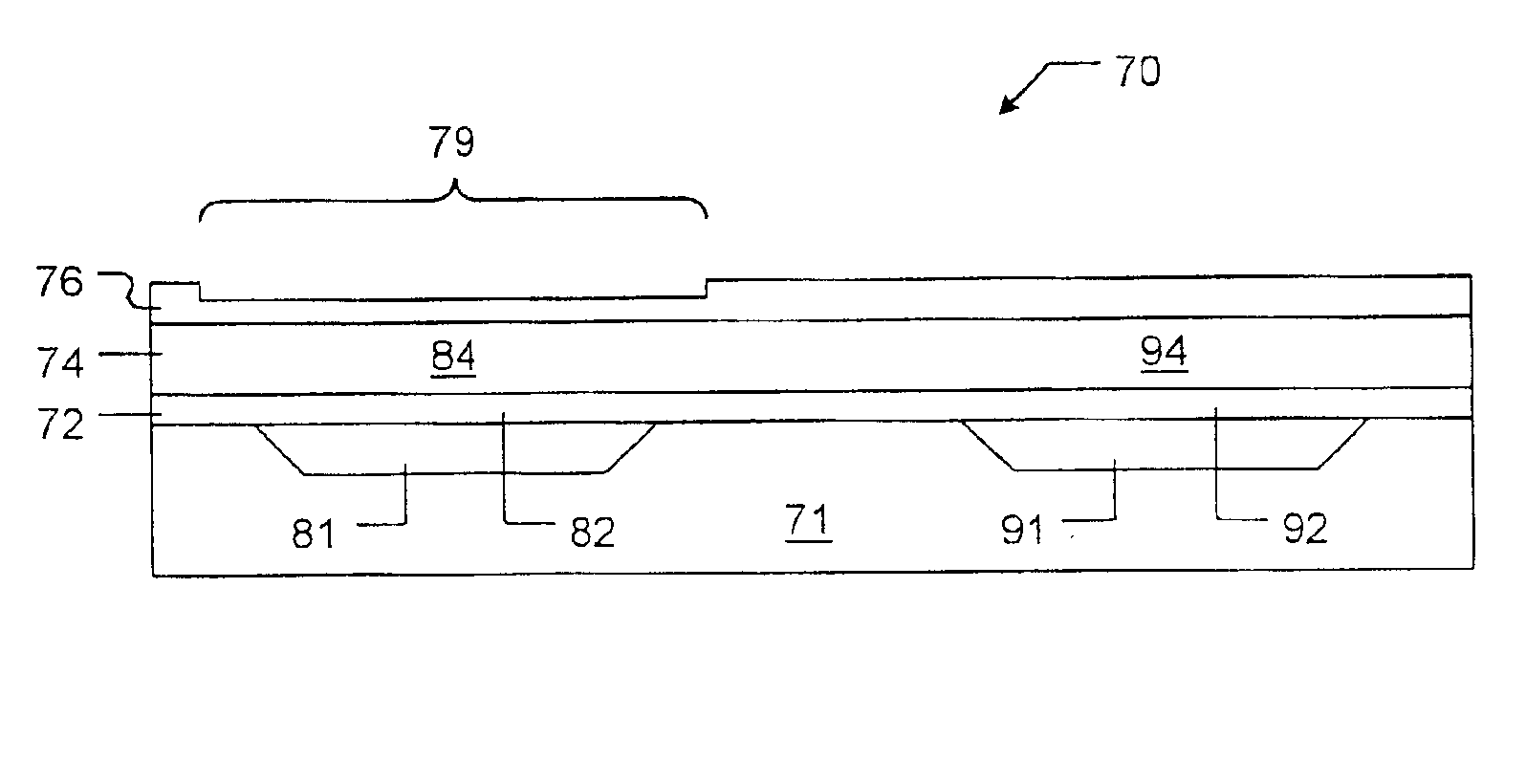 Method for producing thin film bulk acoustic resonators (FBARs) with different frequencies on the same substrate by subtracting method and apparatus embodying the method