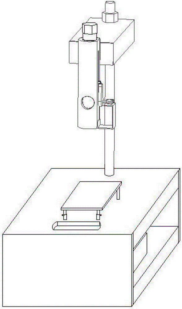 Automatic falling ball experiment device