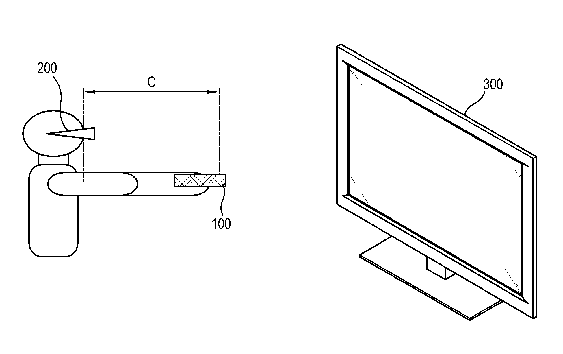 Pointing device, controlling method of the same, glasses for 3D image, and display apparatus