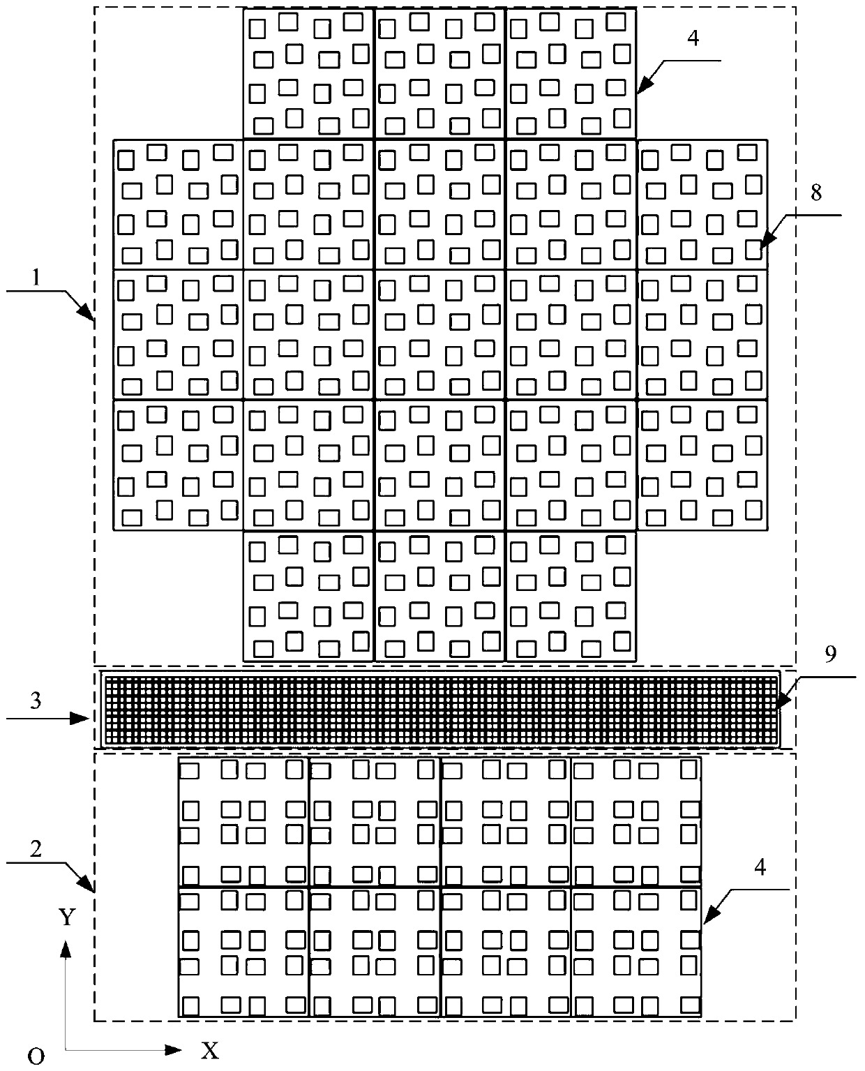 Full duplex active phased array filter antenna array