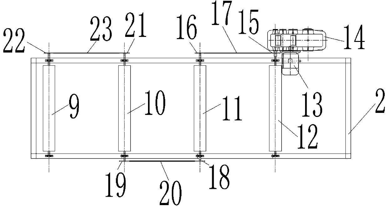 Liquid dung quick drying device and drying process