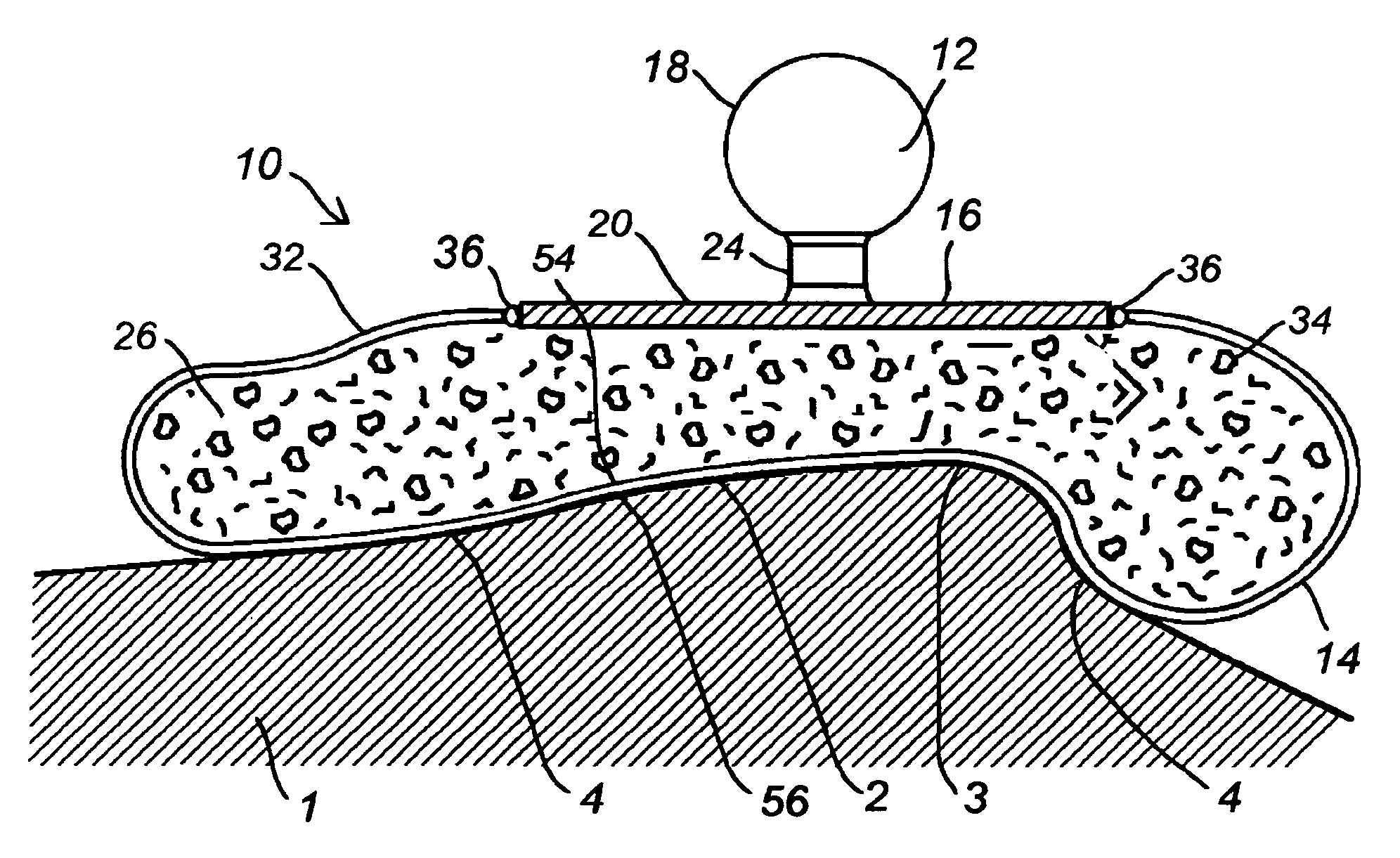 Adaptive mounting structure