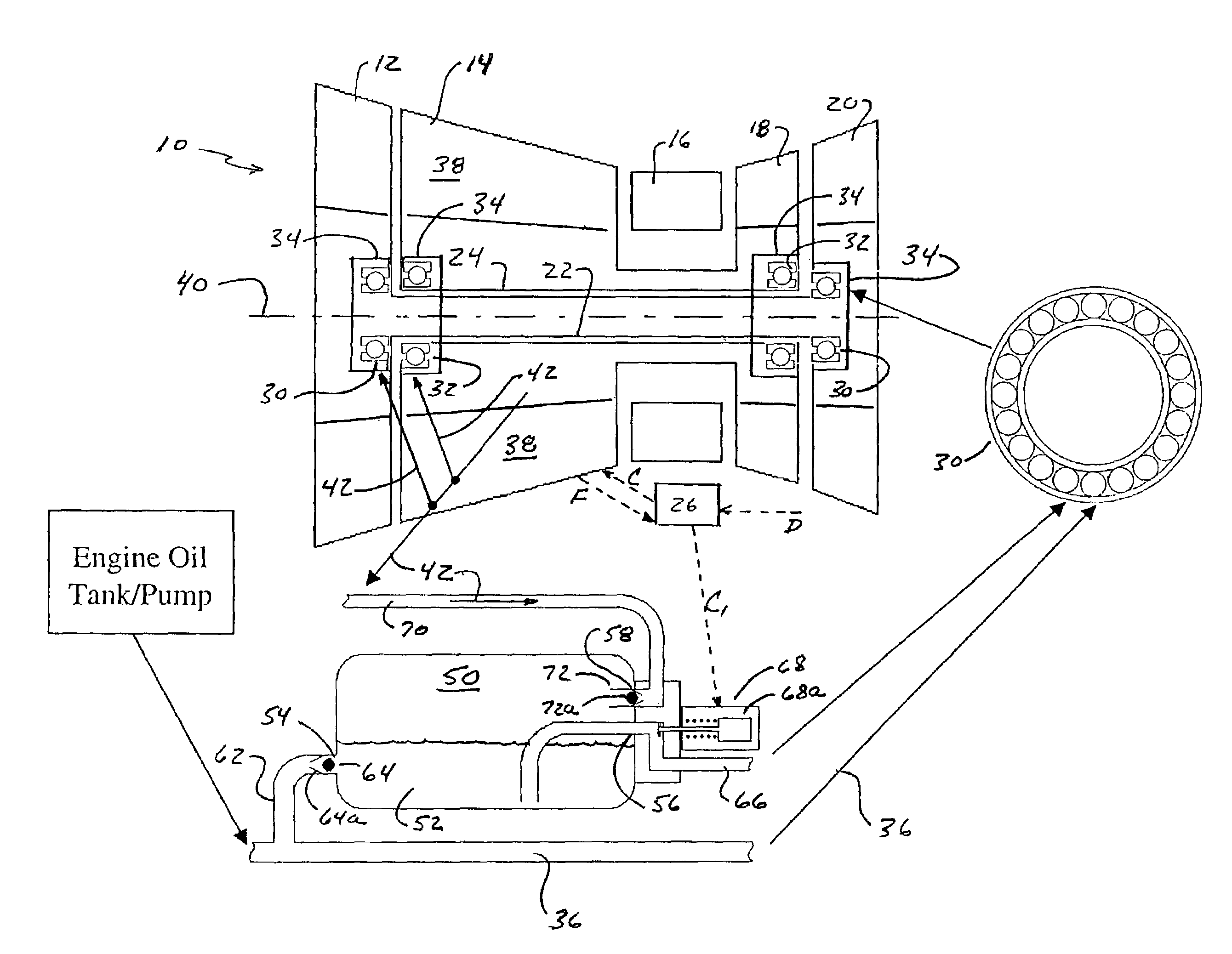 Emergency lubrication system