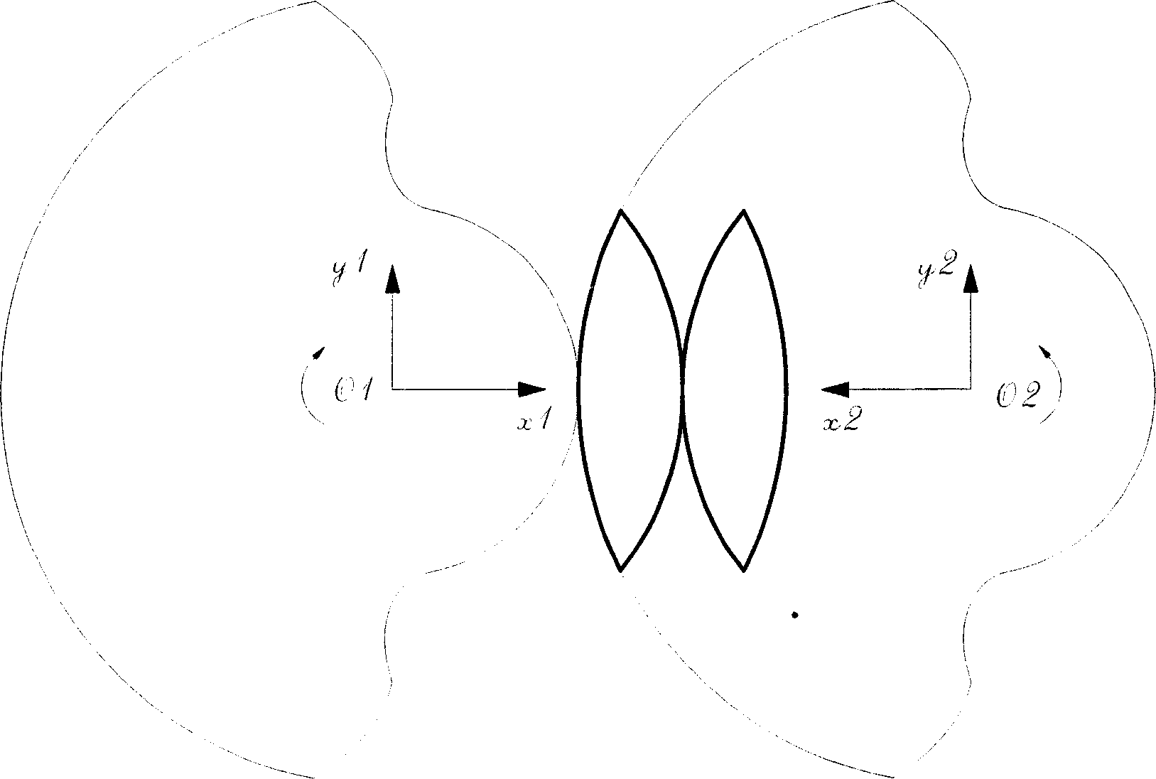 Double screw mixed transport pump gear type