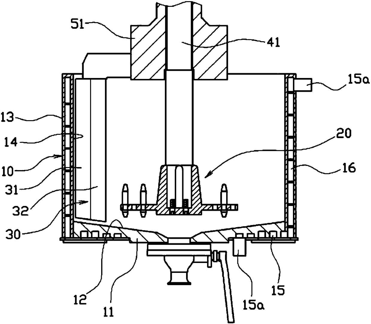 Slurry mixer for battery electrode