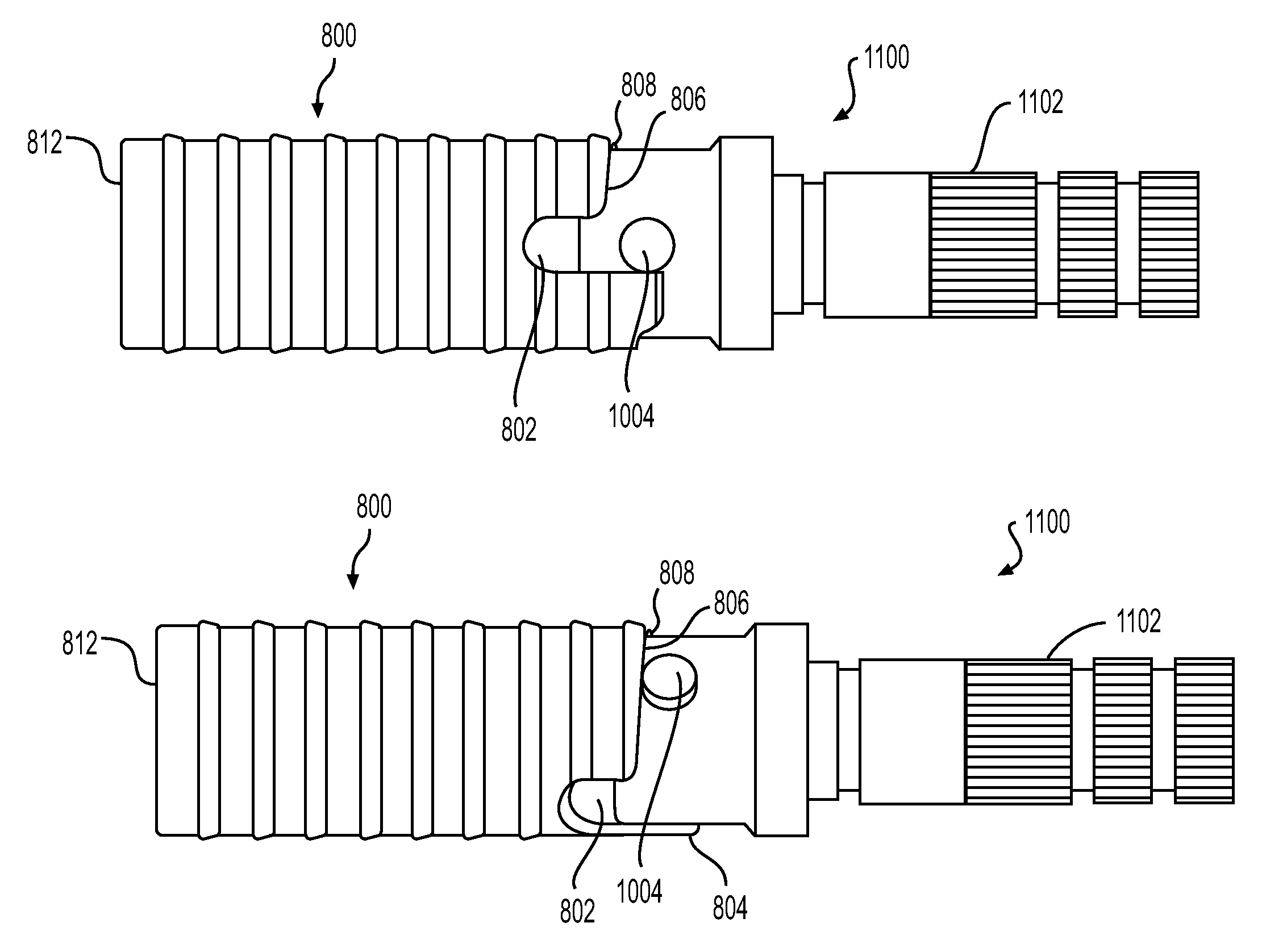 Golf club system with interchangeable golf club heads