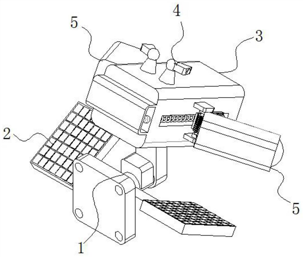 Tracking type energy-saving monitoring camera