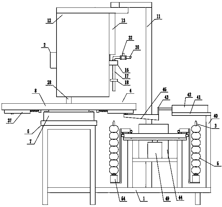 Haw coring and stringing device for preparing sugar-coated haws on a stick