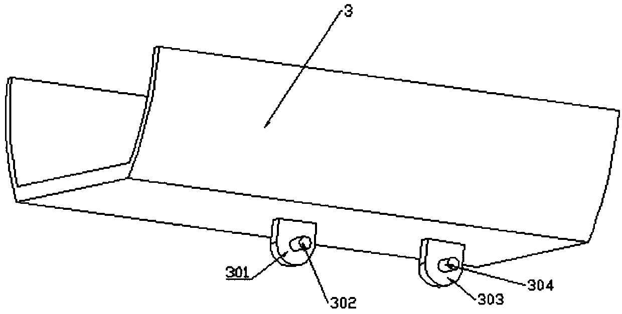 Pediatric surgical operation wound cleaning and drainage device