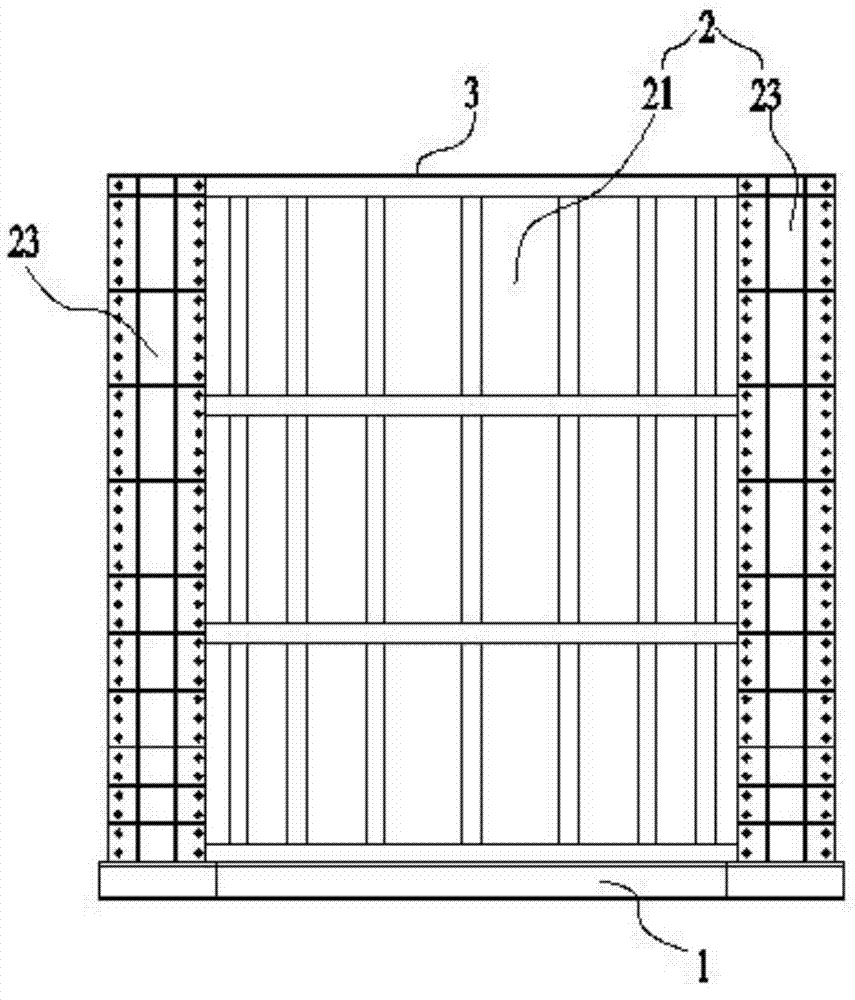 Concrete member mold and application thereof