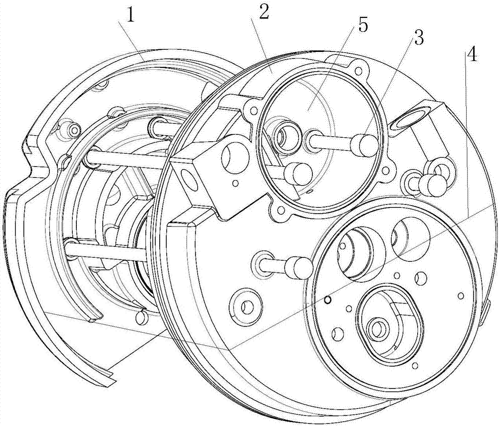 Oil-returning channel structure of vehicle-mounted air compressor