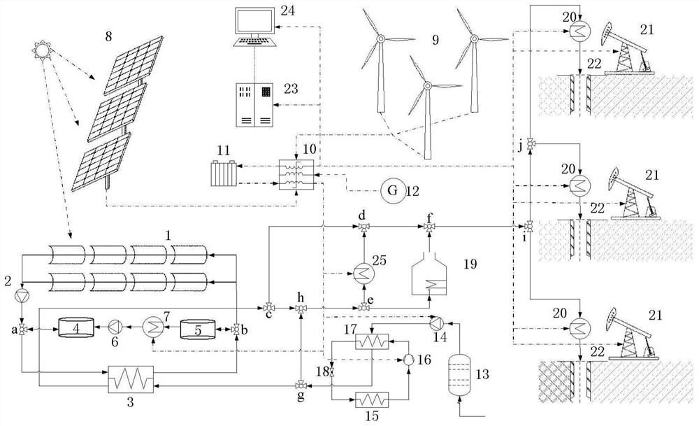 Steam-assisted thickened oil thermal recovery system