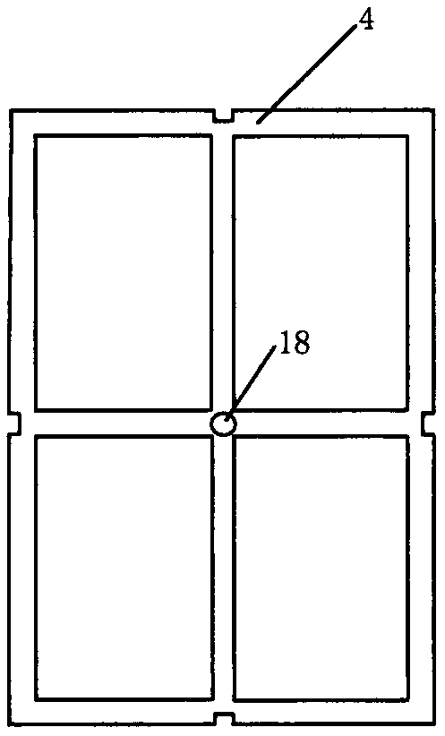 Measuring device and testing method for influence of local heating on adhesiveforce