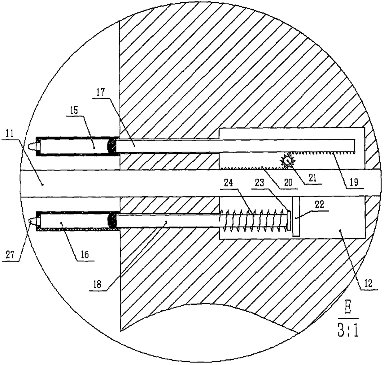 Wall surface roughness detection apparatus