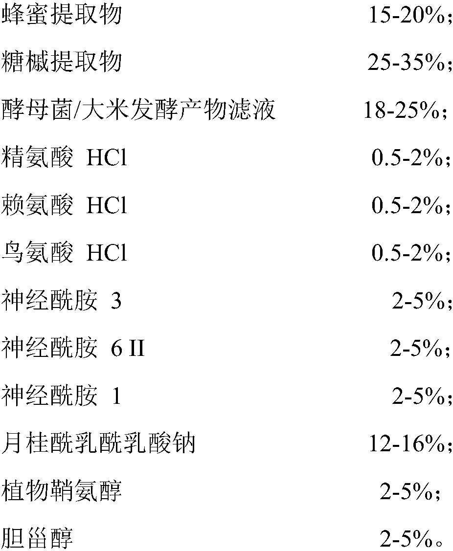 Essence with long-lasting moisturizing effect and preparation method thereof