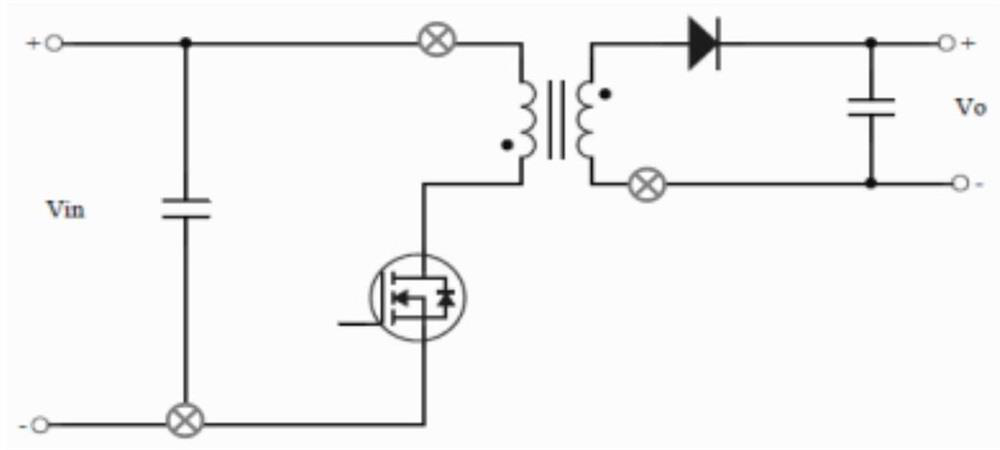 Planar transformer, power converter and circuit board