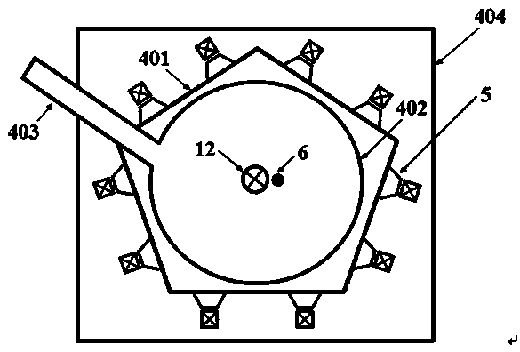 A microwave equipment for continuous melting of metal powder