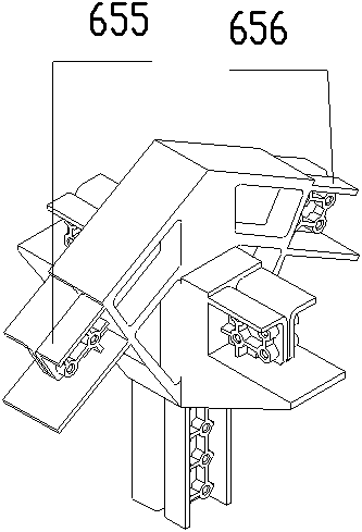 Beam-column connecting component of building frame structure