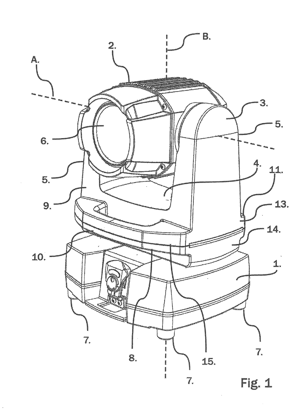 Moving head lamp