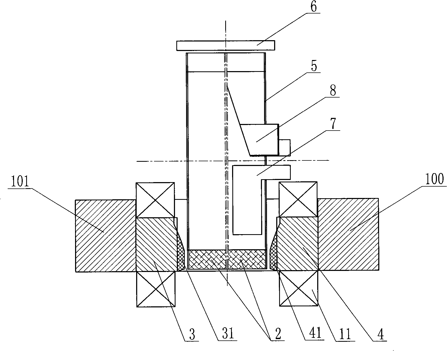 High-gradient magnetic separation machine