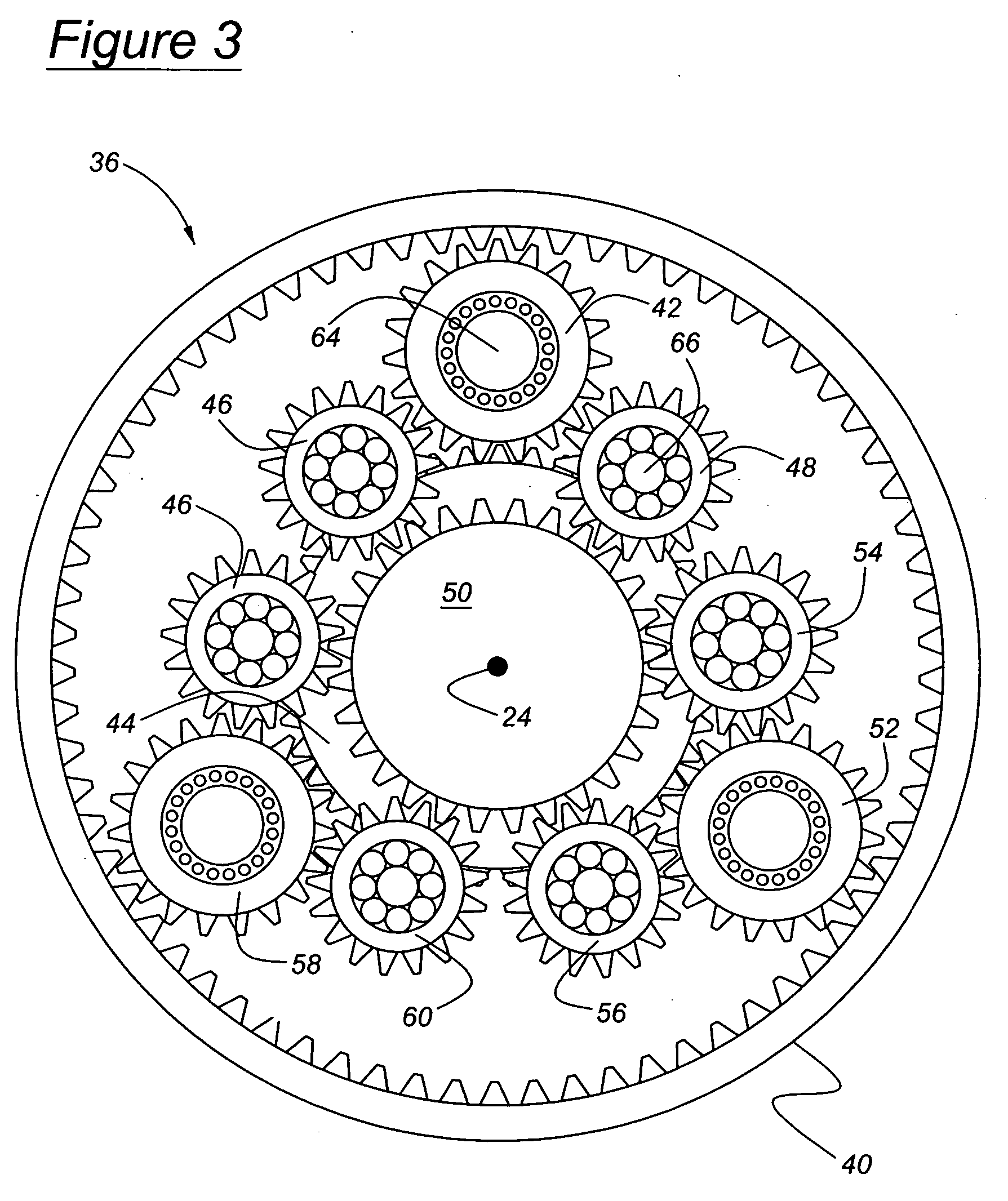 Planet pinion carrier assembly for Ravigneaux gearset