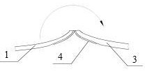 Wing leading edge structure, forming mold and preparation method thereof for micro-miniature unmanned aerial vehicle