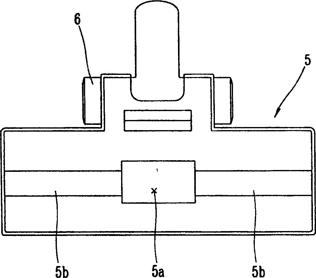 Suction nozzle structure for vacuum cleaner