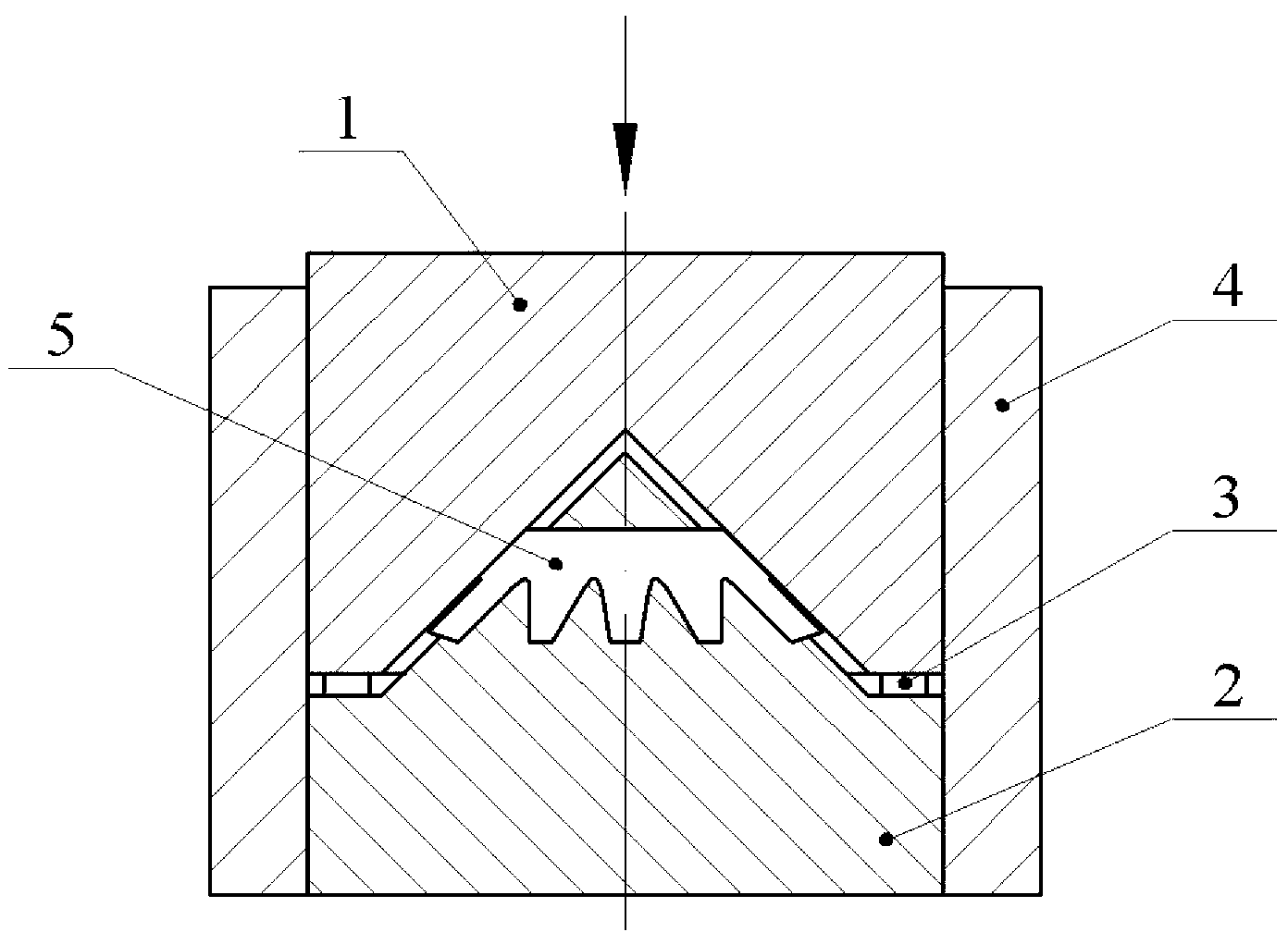 Elasticity test tool for taper washers