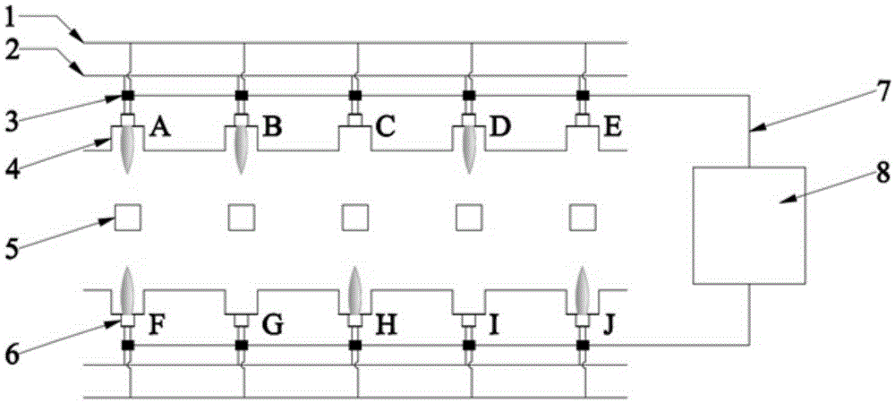 Tunnel kiln and combustion control method thereof