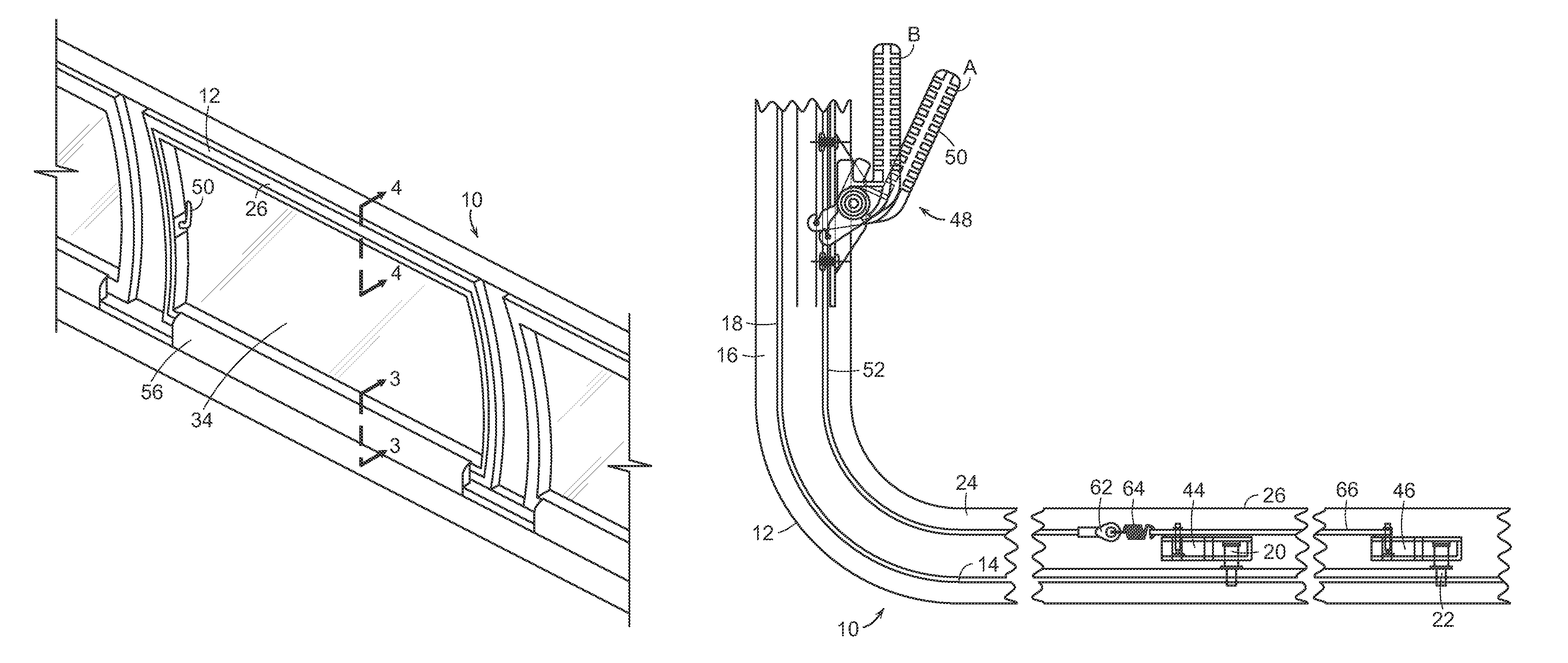 Motor vehicle egress window