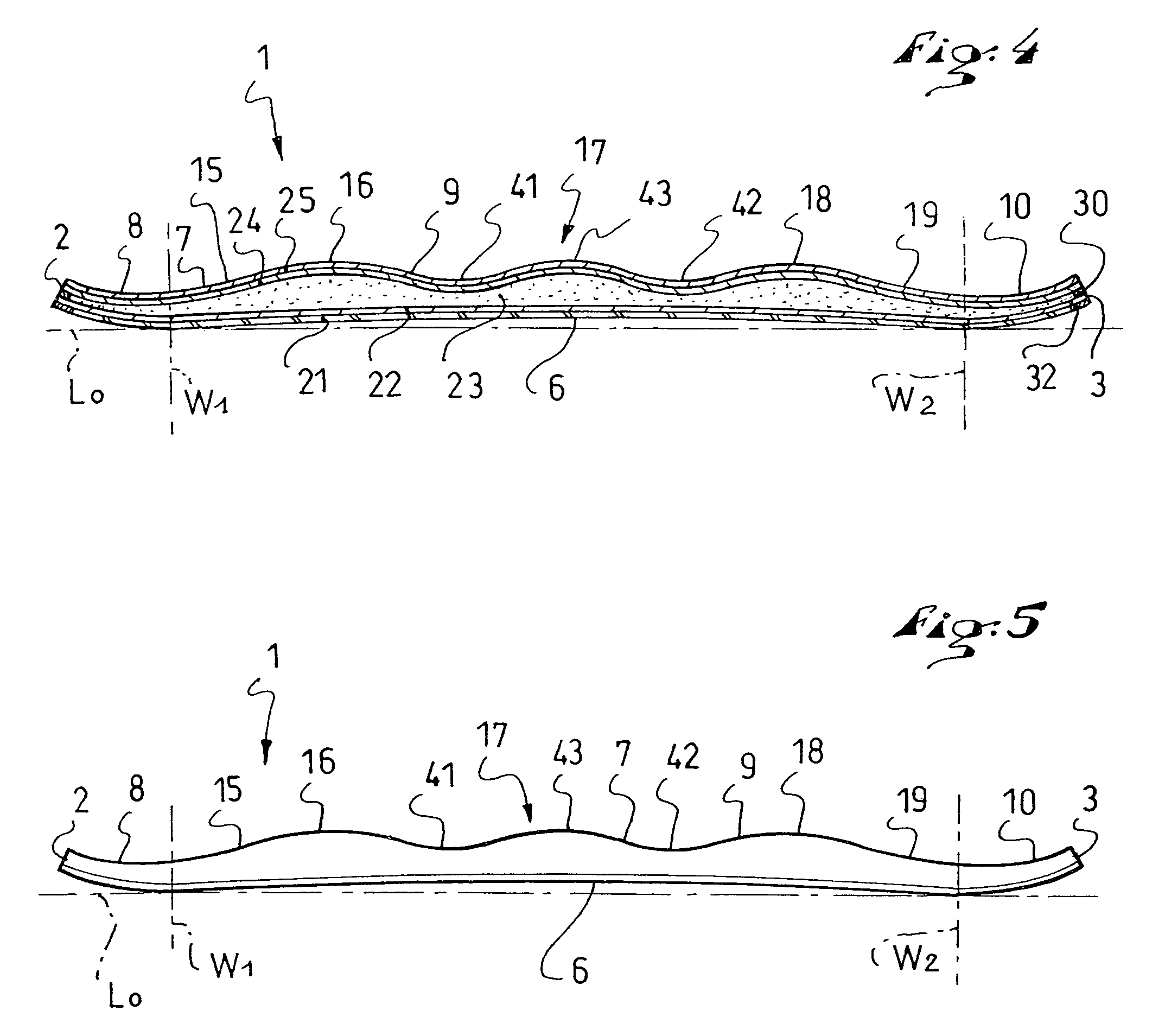 Gliding or rolling board