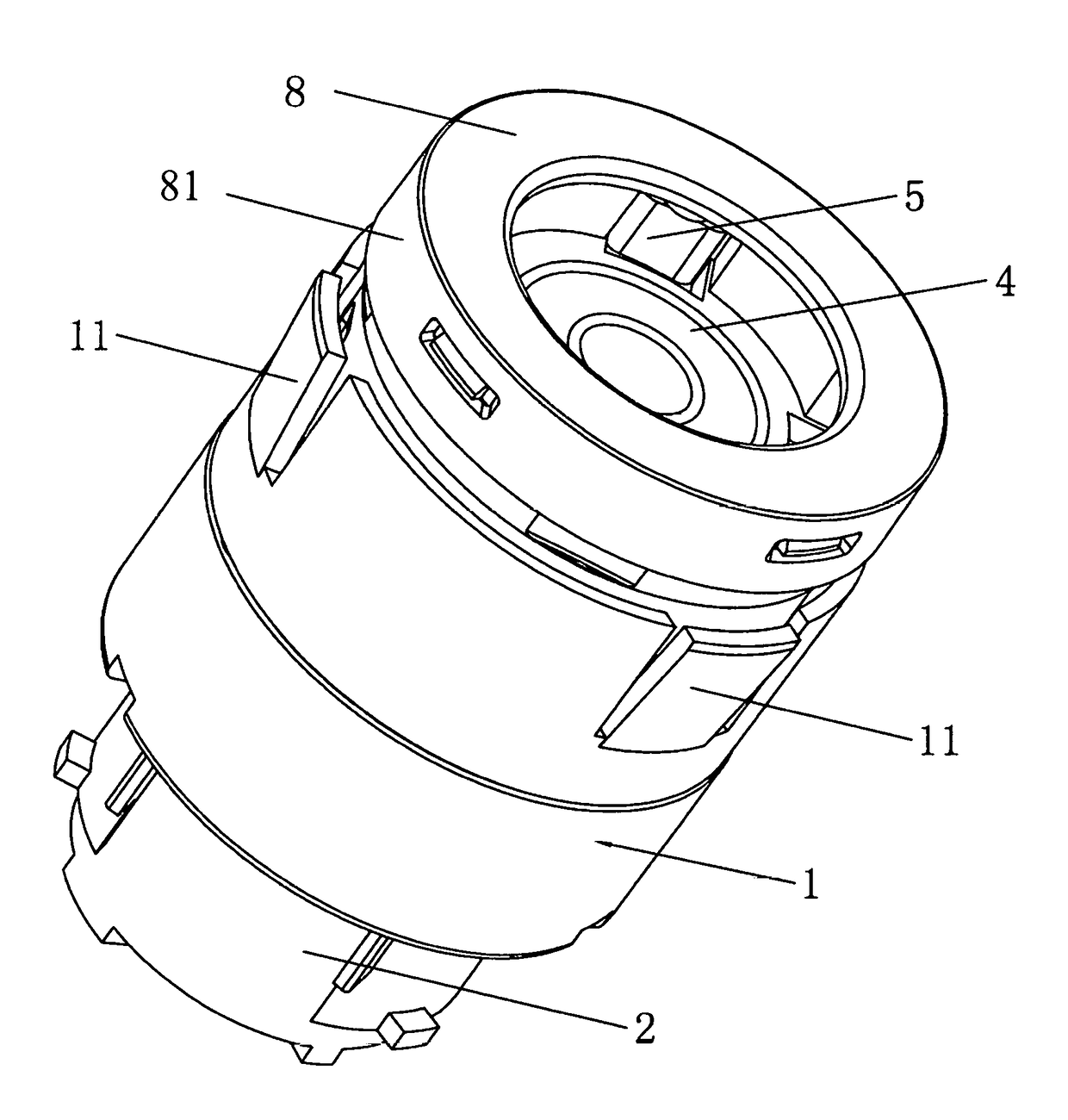 Electric tinfoil-cutting device for automatic corkscrews