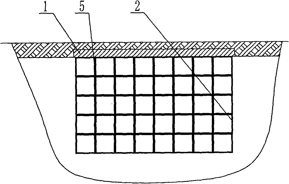 Method for manufacturing energy storage underground water tank and support member for energy storage underground water tank